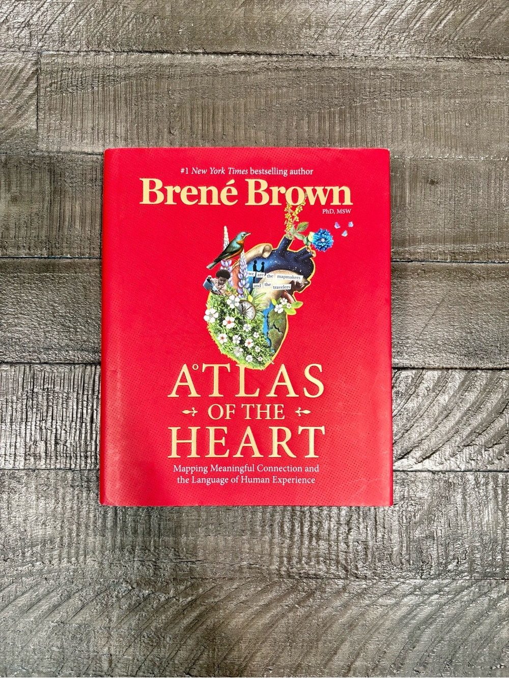 Atlas Heart by Brené Brown Hardcover Book